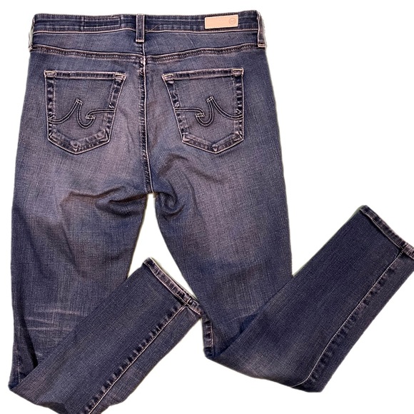 ADRIANO GOLDSCHMIED The legging Ankle Super Skinny, destructed knee, Size 28R - Picture 7 of 13